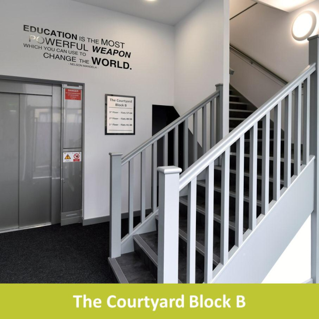英国哈德斯菲尔德学生宿舍：The Courtyard Block B