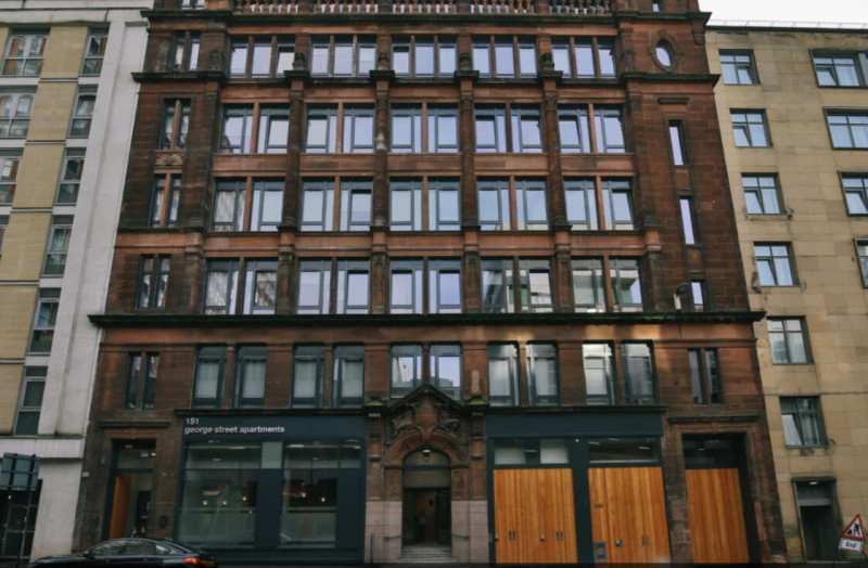 英国格拉斯哥学生宿舍推荐：George Street Apartments